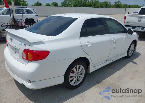 2010 Toyota Corolla S z USA, uszkodzony, nr VIN 1NXBU4EE9AZ349625